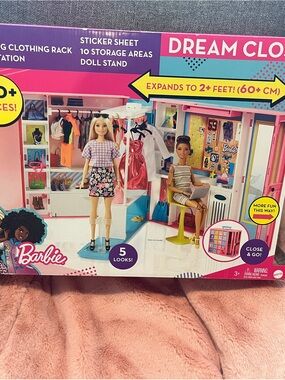 Barbie Dream Closet Playset (Model GPM43).